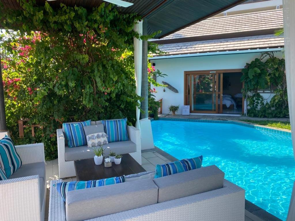 Samui Blu, Villa With Private Pool Choeng Mon Exterior photo